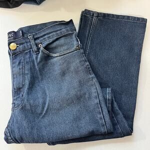 EJEL Womens Premium Blue Denim Slim Fit Straight Leg Spot? Size 32